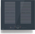 Klarstein Delicatessa 60 Hybrid inductiekookplaat, 59cm, 4-zone inbouwkookplaat, 7000W ThermoBoost, FlexZone, schuifregelaar, timer & kinderslot