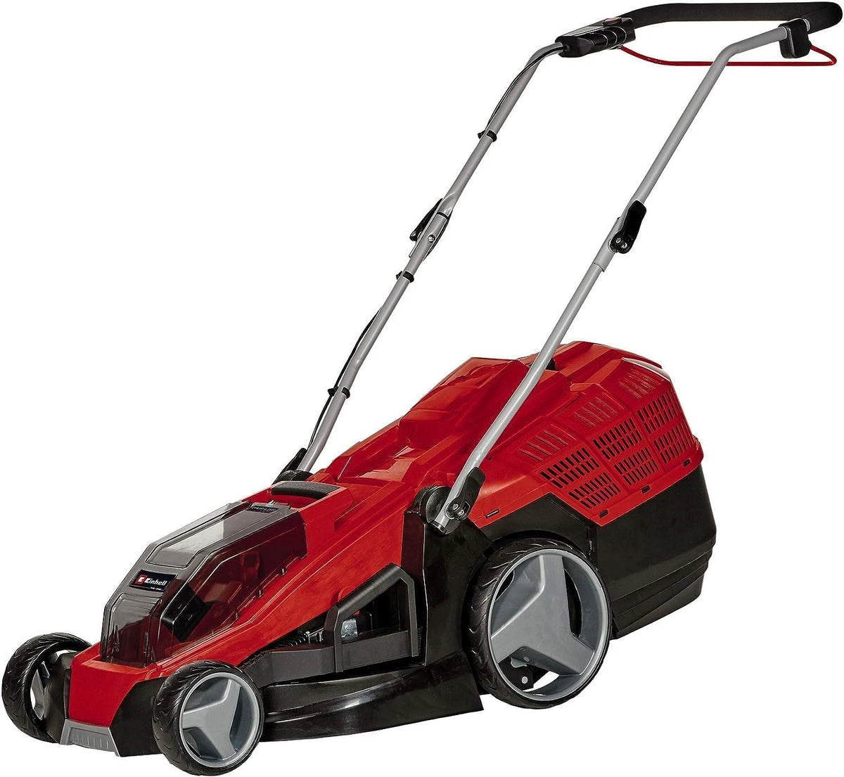 Einhell Accu-Grasmaaier GE-CM 36/43 Li M-Solo (Li-Ion, 36 V, Tot 600 M², 43 Cm Maaibreedte, 6-Traps Centrale Maaihoogteverstelling), zwart