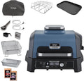 Ninja Woodfire Pro Connect XL Elektrische BBQ Grill & Rookoven, OG901EUAMZ, grijs