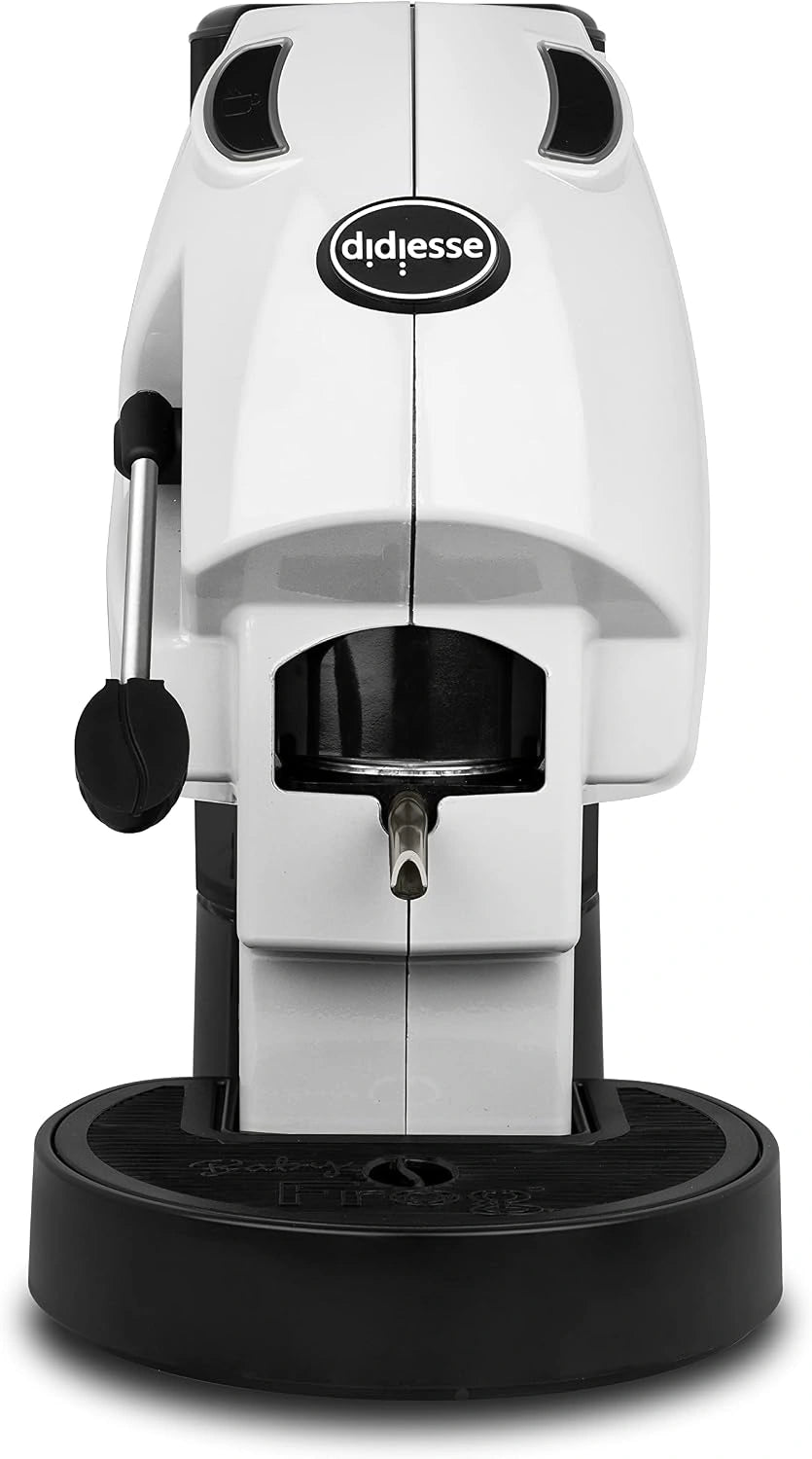 Didiesse, Koffiezetapparaat met ESE-capsules, 44 mm, model Baby Frog, compact, 450 W, met standby-functie en 1,5 l tank (wit)