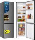 HCNF-HM253INVXD Koel-vriescombinatie, 253 l, vorstvrij, invertercompressor, 182 l koelgedeelte + 71 l vriesgedeelte, energieklasse D