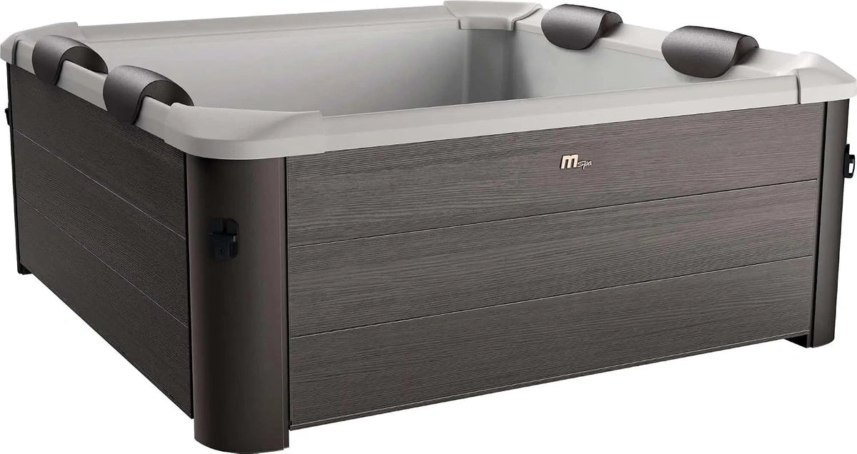 MSPA Whirlpool Tribeca voor 6 personen, 160 x 160 x 65 cm, 120 massagesproeiers met 3 intensiteiten, UVC- en ozondesinfectie, voor buiten en binnen