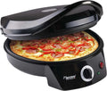 Bestron APZ400Z Pizzaoven tot max. 230 °C, Pizzamaker met boven-/ onderwarmte, voor zelfgemaakte of diepvriespizza's, tarte flambée