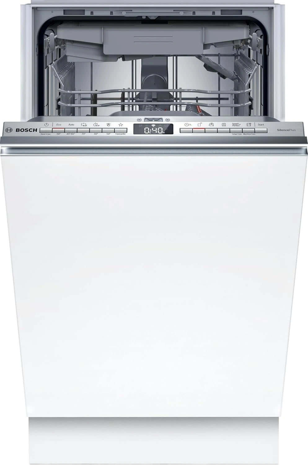 Bosch, Inbouwvaatwasser, serie 4, 10 couverts, SPV4EMX17E, wit